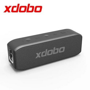 XDOBO 윙 2020 TWS 고출력 오디오 블루투스 듀얼 스피커 사운드 블래스터 서브우퍼 C타입 USB DSP 칩 40W, 1) black, 1개