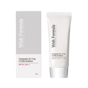 위시포뮬러 발효 오일프리 닥터마일드 선블럭 65ml(SPF50+), 65ml, 1개