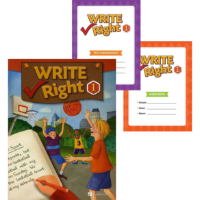 라이트 라이트 1 Write Right 1 Student Book + Tests + Word Book 세트 (Class Pack) NE능률 (전3권)