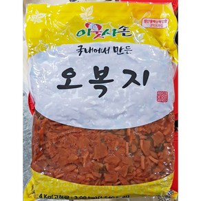 한영 오복채 덕용 4k업소용 식자재 식당용 단체 급식용 식재료 대용량, 1개, 4kg