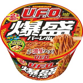 닛신 UFO 야끼소바 배럴 223g 1개 일본 컵라면