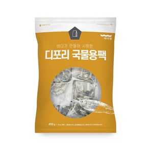 바다원 시원한 디포리 국물용 다시팩 450g 15g x 30팩, 1개