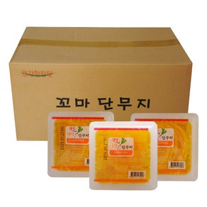 얇은 슬라이스단무지 120g 1box (100개입), 100개