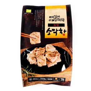 패밀리대구막창 35년 잡내없는 과일숙성 소막창500g(소스포함) 고소한맛, 500g, 1개