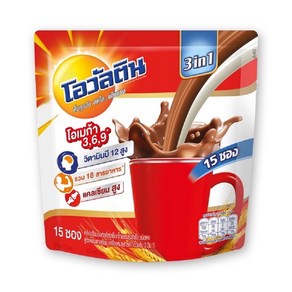 태국 오발틴 코코아 분말 음료 3IN1 29g x 15스틱 ovaltine 핫초코