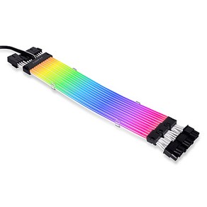 리안리 STRIMER PLUS V2 RGB TRIPLE 8핀 케이블 (PW12-PV2 0.3m)