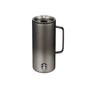 스타벅스 SS 탱크 텀블러 503ml + 선물박스 + 쇼핑백 세트, 블랙, 1개