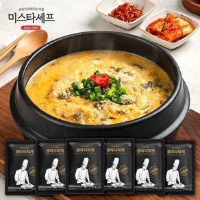 미스타셰프 콩비지찌개 600g x 6팩, 6개