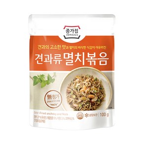 [신선] 종가집 견과류멸치볶음 100g, 1개