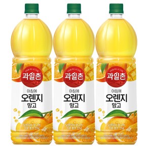 과일촌 아침에 오렌지망고 1.5L