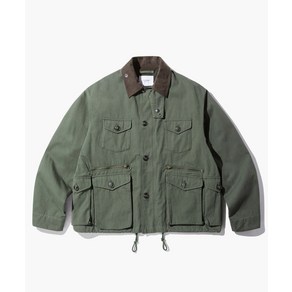 아웃스탠딩 OUTSTANDING VINTAGE CANVAS FISHING JACKET_OLIVE 매장정품 172622