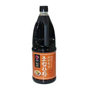 청정원 자연숙성 조림간장 1.7L 식품 > 장/소스 장류 간장 기타간장