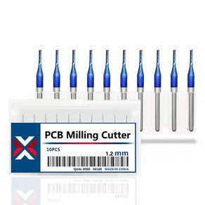 5/0 7/1 2/1 6/0 XCAN 밀 생크 나노 PCB 밀링 CNC 엔드 코팅 8/1 4mm 4/1 0 1/8 블루 2/2 옥수수 커터 8/2, 10pcs 1.2mm, 10개