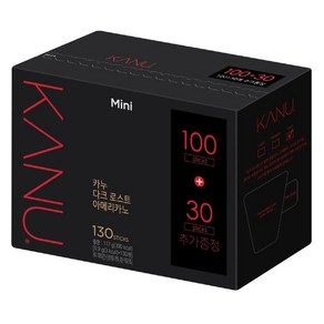 카누 다크로스트 아메리카노 원두커피믹스, 900mg, 130개입, 1개