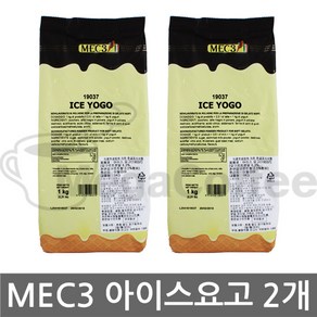 MEC3 맥쓰리 소프트머신용 요거트파우더 아이스요고ICEYOGO 1kg 2개세트, 1개입, 2개