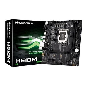 [MAXSUN] 챌린저 H610M 이선디지탈 (인텔H610/M-ATX)