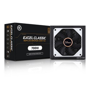 에너지옵티머스 EXCEL CLASSIC 700W 80PLUS BRONZE 230V EU/영샵