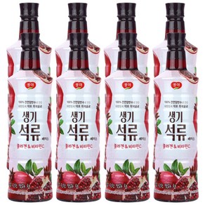 광야식품 생기석류 베이스 970ml, 8개