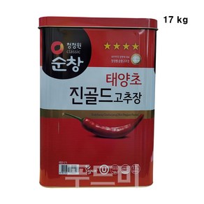 청정원 순창 진고추장 골드 17kg, 1개