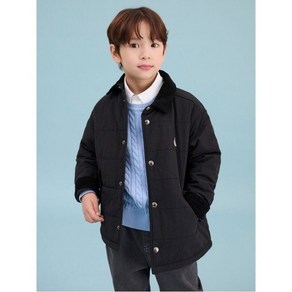 BEANPOLE KIDS 칼라 자켓형 패딩 점퍼 블랙 BI5138U025 마감임박!!!, 검정색