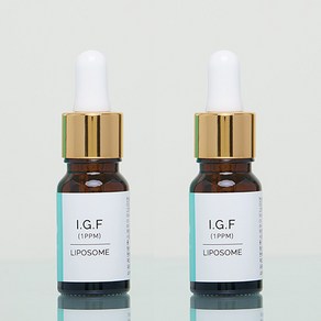 랑팡 IGF-1 리포좀 1ppm 앰플 원액 1+1, 2개입, 10ml