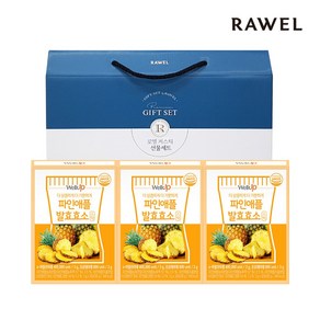 로엘 웰업 파인애플효소 3개입 선물세트, 90g, 3박스