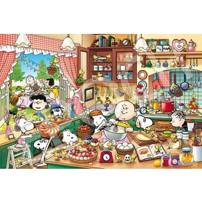 PEANUTS 12-616s 에포크사 1000피스 지그소 퍼즐 스누피 컨트리 키친(50×75cm) 풀