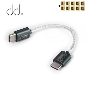 ddHiFi TC05 TypeC to TypeC 데이터 케이블, TC05 Staight Plug, 1개, Silve