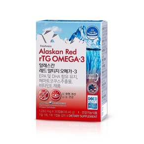 알래스칸 레드 알티지 오메가-3 1 282mg X 30캡슐(유통기한 2024-12-07), 1개