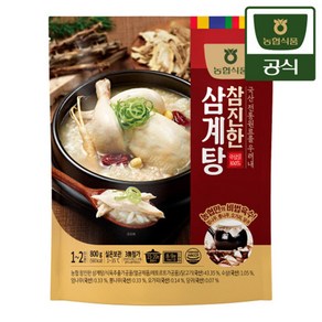 농협 참진한 삼계탕 즉석요리 밀키트 1인분 (800g), 1개, 800g