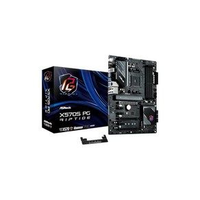 ASRock 마더보드 X570S PG Riptide AMD Ryzen 5000 시리즈 CPU (Soket AM4) 대응 X570 ATX 마더보드[국내 정규 대리점품], 상세페이지 참조