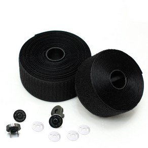 프라이탁가방 벨크로 자석단추 제작세트, 벨크로 50mm, 소(14mm), 1개