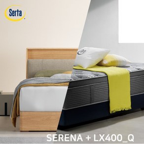 [썰타 코리아] SERENA (오크내추럴) LX400(Q) / 침대 SET, 통합색상:SERENA