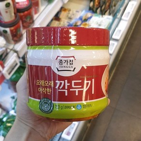 종가집 깍두기 750g, 일반포장 동절기만