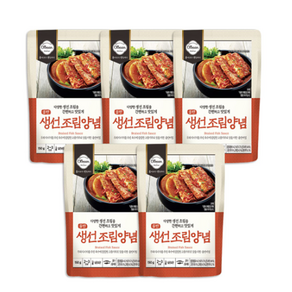 올반키친 생선조림양념(150G) 5개, 150g