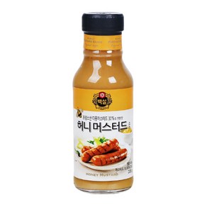 허니머스터드320g/백설-4개, 320g, 4개