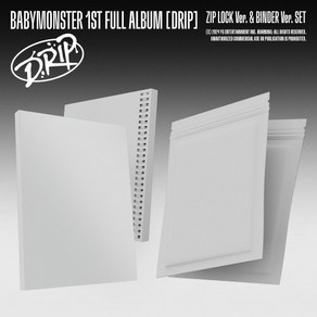 BABYMONSTER(베이비몬스터) - DRIP [정규 1집] [ZIP LOCK VER]