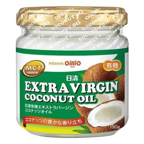 Nissin 엑스트라 버진 코코넛 오일, 1개, 130g