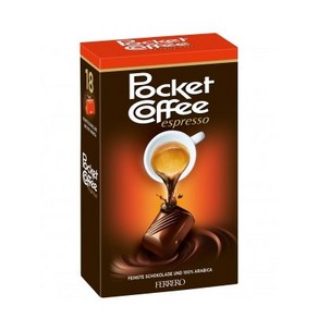 페레로 포켓커피 에스프레소 초콜렛 18개입 Feeo Pocket Coffee 18st, 225g, 1개