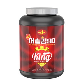 원데이뉴트리션 머슬킹 90 WPI 복합 프로틴 파우더 초코맛, 1kg, 1개