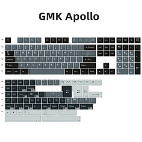 GMK Keycap Clone 8008 Apollo Rome Cicus 레드 사무라이 멀린 체리 프로필 MX 스위치 용 더블 샷 Mechanicla 키보드 키캡, 하나, GMK 아폴로, 하나