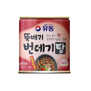 유동 뚝배기 번데기탕 얼큰한맛 통조림 280g