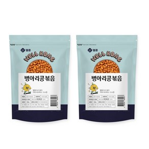 웰콩 병아리콩볶음, 2개, 500g