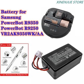 로봇 진공 청소기 배터리 21.6V/5000mAh DJ96-00193D 호환 삼성 PowerBot R9350R9250VR2AK9350WK/AA SR20K9350WK 용