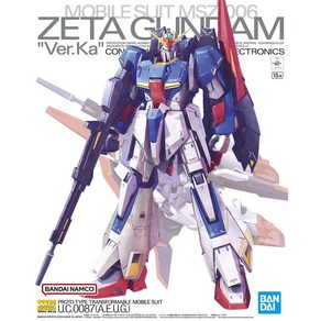 MG 제타 건담 VER.KA ZETA 버카 1/100, 1개