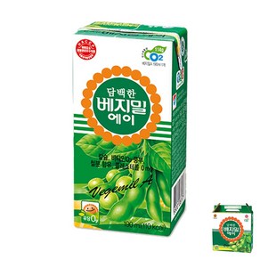 베지밀 담백한 에이, 190ml, 48개