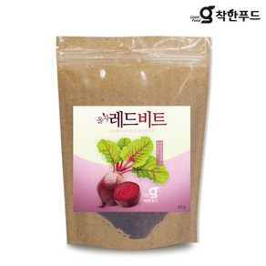 착한푸드 레드비트차 60g, 1개