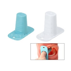 [오럴케어] 손가락 가드 덴탈블록, 1개, 블루(L)