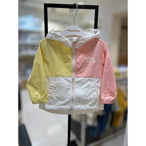 [압소바][해피랜드] 봄 40% /간절기에 입기 좋은 바람막이 점퍼 /안감이 없는 디자인으로 한여름에도 GOOD*케드배색점퍼*