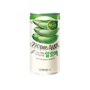웅진 자연은 내사랑 알로에 180ml X 30캔(1박스)/주스, 30개